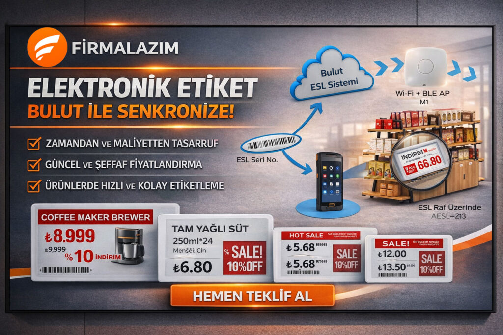 Eczane Elektronik Etiket Sisteminin Teknik Yapısı ve Nasıl Çalışır