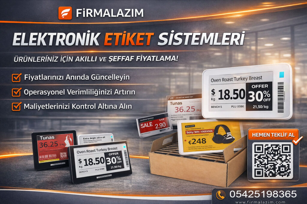 Elektronik Raf Etiketi Rayı Nasıl Takılır