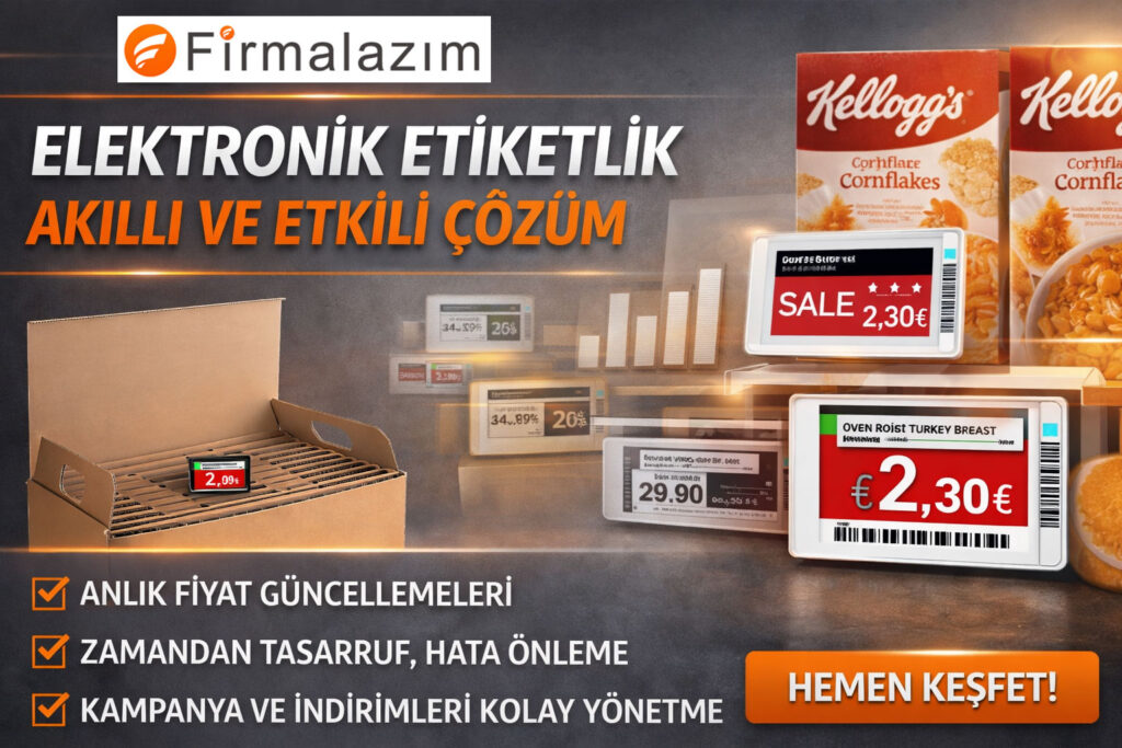 Elektronik etiket rayı montajı için hangi ekipmanlar gerekir