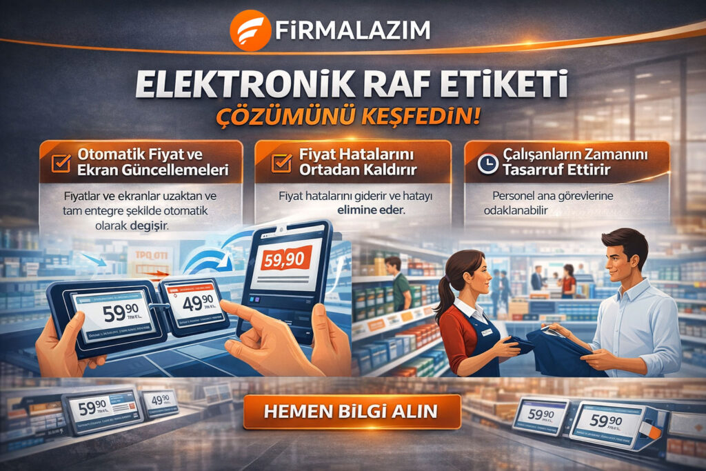 Klipsli elektronik etiket tutucu ile yapışkanlı modeller arasındaki fark nedir