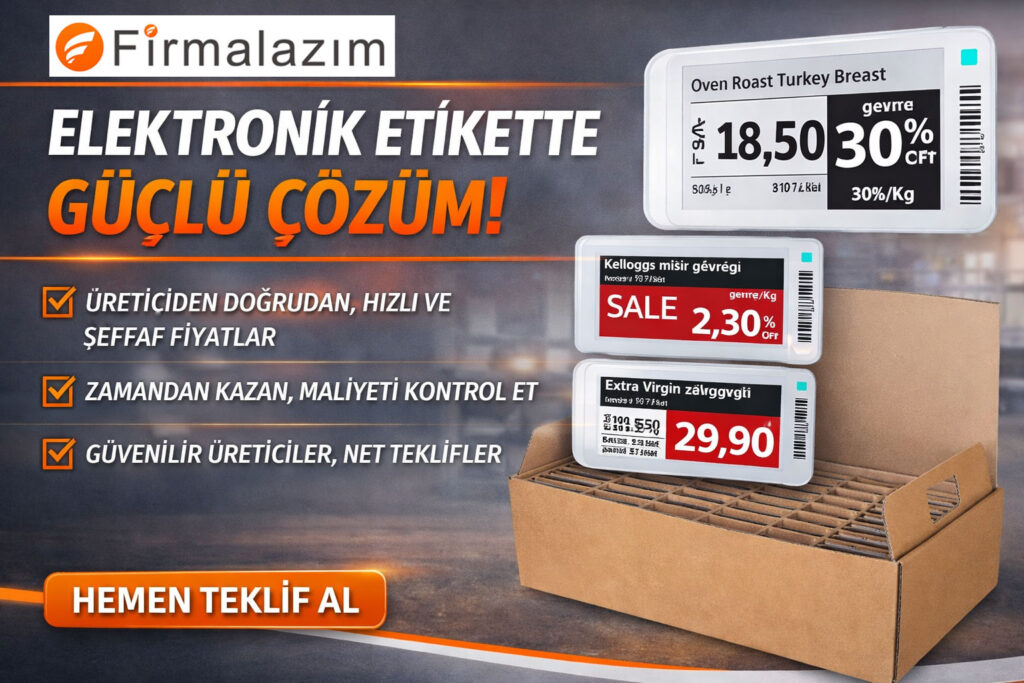 Raf tipine göre elektronik etiket rayı nasıl monte edilir