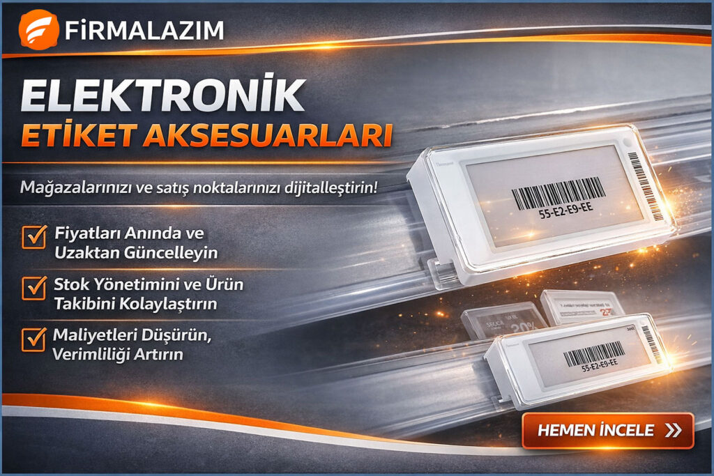 Elektronik Raf Etiketi Kurulumu İçin Gerekli Parçalar